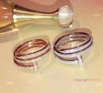 Cartier Juste Un Clou Double Tour Ring Full Diamonds Ring